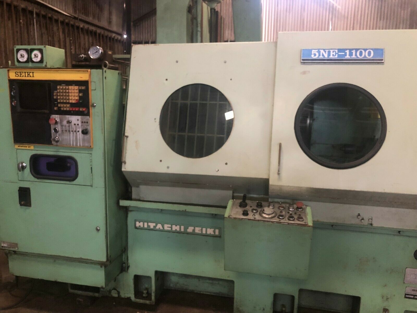 Hitachi Seiki CNC Lathe Turning Center Model 5NE-1100 – GA STEEL